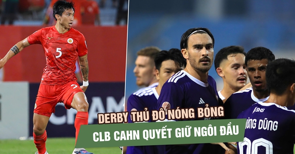 Vòng 4 V-League: Derby thủ đô nóng bỏng, CLB Công an Hà Nội quyết giữ ngôi đầu