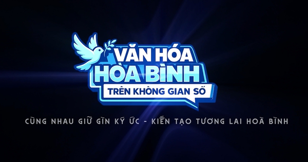 Văn hóa hòa bình trên không gian số