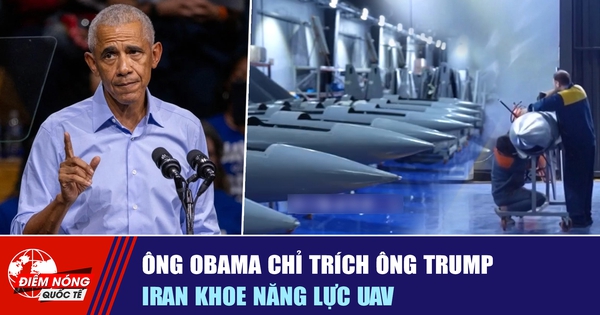 Tiêu điểm quốc tế ngày 26.10: Ông Obama chỉ trích ông Trump | Iran khoe năng lực UAV