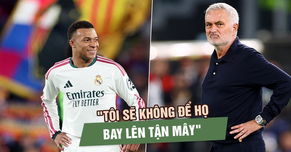 Mourinho tuyên bố cứng rắn sau khi Real Madrid hạ Barcelona: Không được phép bay bổng