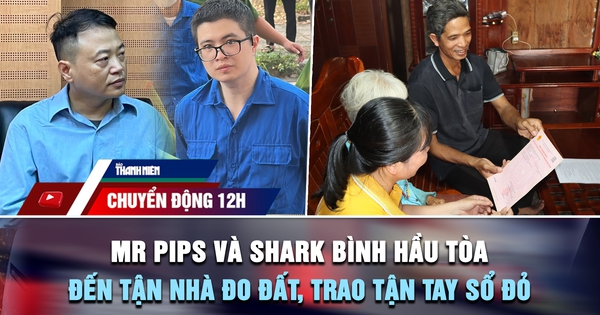 Chuyển động 12h: Mr Pips và Shark Bình hầu tòa | Xã đến tận nhà đo đất, trao tận tay sổ đỏ