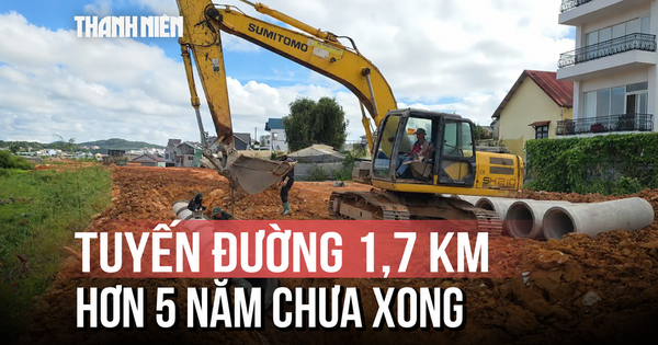 Vì sao công trình tuyến đường trọng điểm ở Đà Lạt ì ạch nhiều năm?