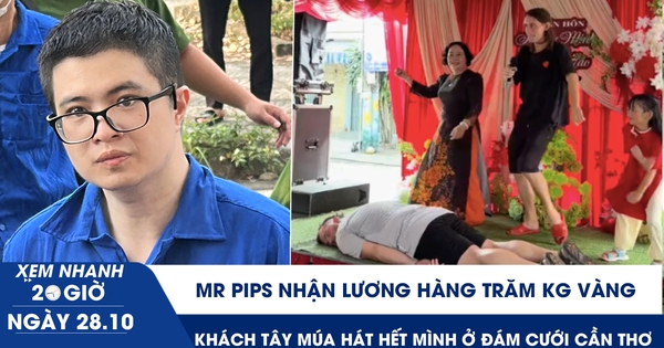 Xem nhanh 20h ngày 28.10: Mr Pips nhận lương hàng trăm kg vàng | Khách Tây múa hát hết mình ở đám cưới miền Tây