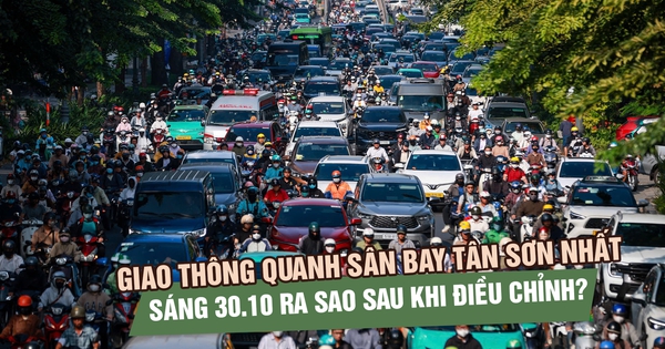 Giao thông quanh sân bay Tân Sơn Nhất sáng 30.10 ra sao sau khi điều chỉnh?