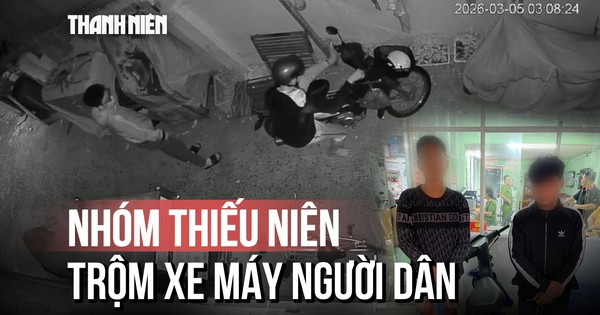 Điều tra nhóm thiếu niên 13 - 14 tuổi trộm nhiều xe máy ở TP.HCM