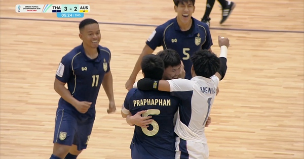Thái Lan thắng nghẹt thở Úc, vào chung kết futsal Đông Nam Á gặp Indonesia