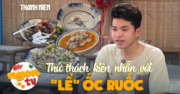 Thử thách 'lể' ốc ruốc bằng gai chanh: Nét mộc mạc miền Trung giữa lòng Sài Gòn