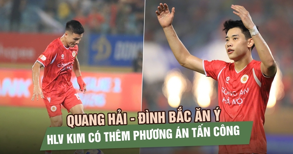 Quang Hải - Đình Bắc ăn ý, HLV Kim Sang-sik có thêm phương án cho đội tuyển Việt Nam