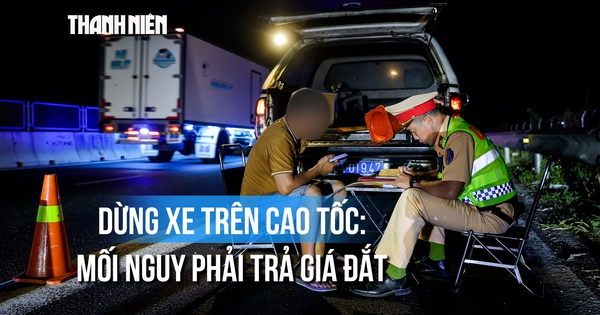 Bị bắt lỗi dừng xe trên cao tốc, tài xế viện đủ lý do: để... ngủ, lau đèn, 'lấy đồ cho nhanh'