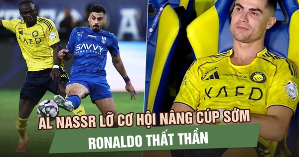10 giây khiến Al Nassr lỡ cơ hội nâng cúp sớm, Ronaldo thất thần