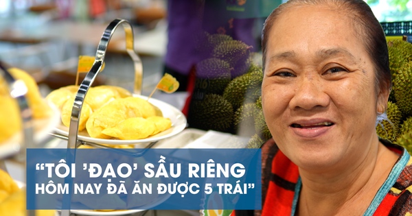 Ăn thỏa thích buffet sầu riêng ở TP.HCM: Cửa hàng thêm 2 tấn mới đủ
