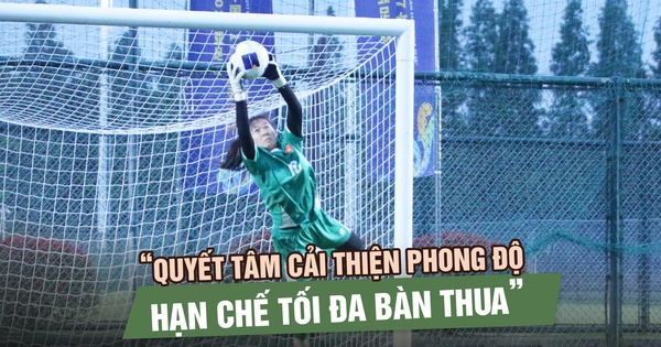 Thủ môn Cẩm My U.17 nữ Việt Nam tự tin trước đại chiến U.17 nữ Úc ở tứ kết châu Á