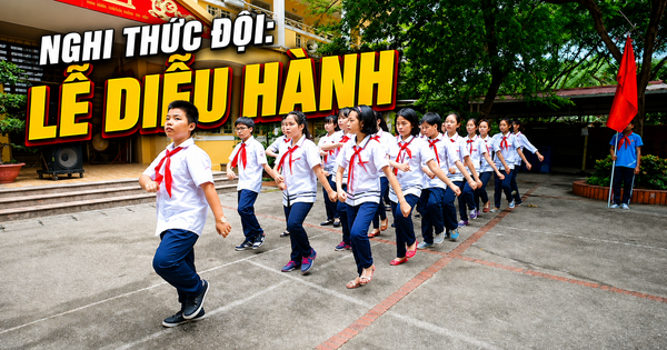 Nghi thức Đội: Lễ Diễu hành được thực hiện khi nào, ra sao?