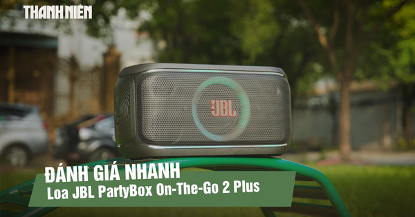 JBL PartyBox On-The-Go 2 Plus: Loa karaoke di động dùng AI tách lời ca sĩ