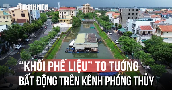 Danh tính 'khối phế liệu' nằm bất động trên kênh Phóng Thủy