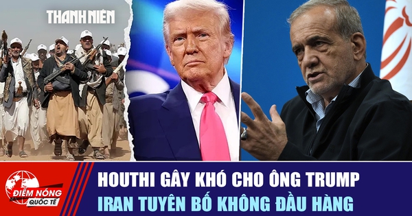 Tiêu điểm quốc tế 14.9: Houthi gây khó cho ông Trump | Iran tuyên bố không đầu hàng