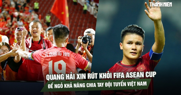 Quang Hải xin rút khỏi FIFA ASEAN Cup