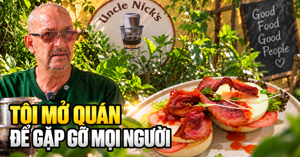 Ông chủ người Úc 63 tuổi mở quán cà phê để... gặp gỡ mọi người