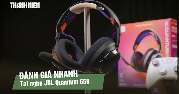 JBL Quantum 650: Tai nghe gaming pin 45 giờ, thay linh kiện dễ dàng