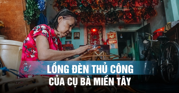 Cụ bà miền Tây gần nửa thế kỷ giữ nghề làm lồng đèn Trung thu