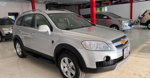 'Ngôi sao' một thời Chevrolet Captiva nay có giá hơn 200 triệu đồng