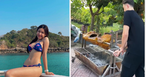 Văn Lâm về quê người yêu, Yến Xuân quay nguyên con bò tơ ăn mừng
