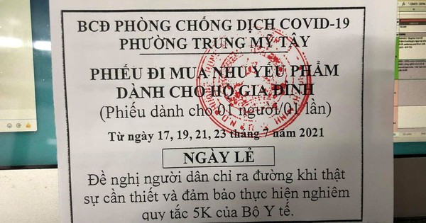 Tiếp đến quận 12 phát phiếu đi siêu thị theo ngày chẵn lẻ