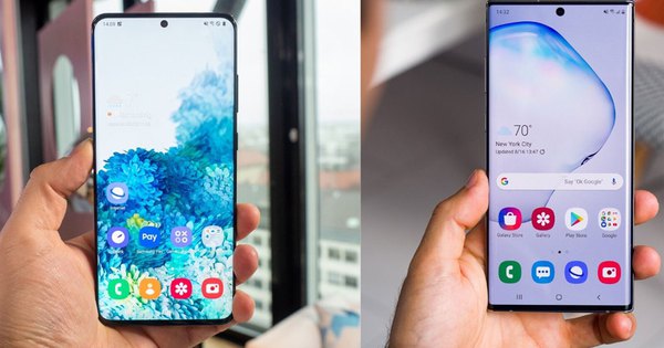 Lựa chọn Galaxy S20 Ultra hay Note 10+?