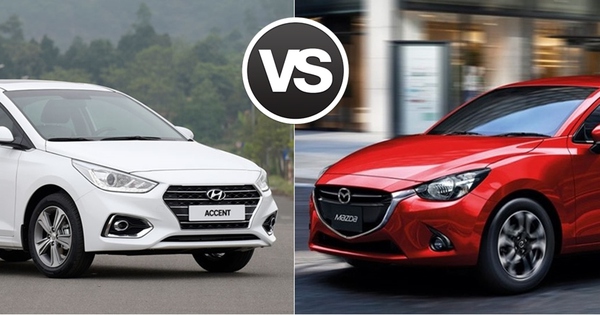 Mazda2 và Hyundai Accent: Sedan Nhật hay Hàn với 550 triệu đồng?