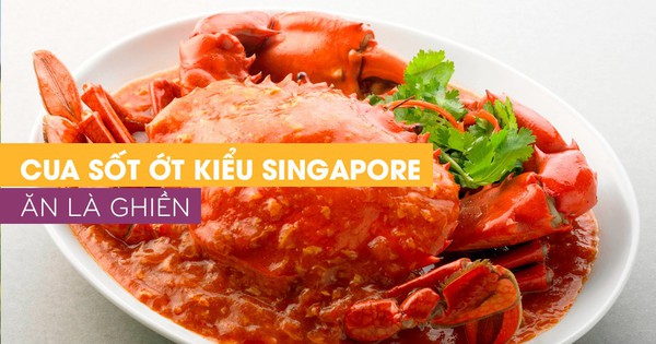 Cua sốt me kiểu Singapore có hương vị như thế nào?

