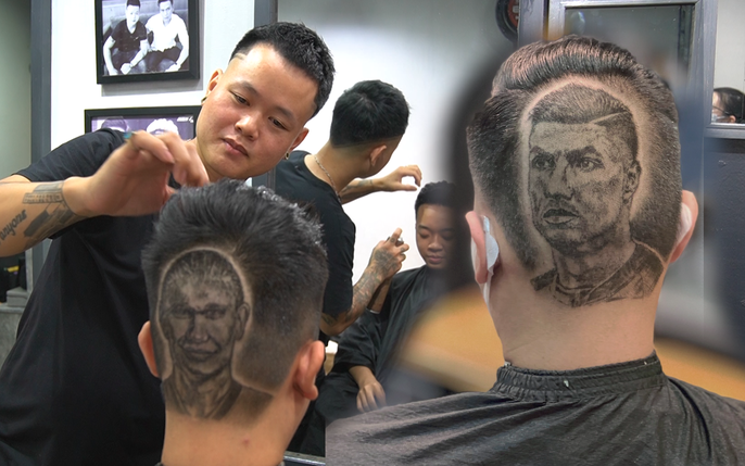 Những kiểu tatoo tóc nam đẹp đơn giản chất nhất hiện nay