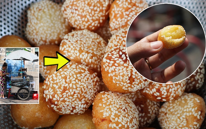 BÁNH CAM NHỎ XINH NÓNG HỔI BÁN TẠI CHỢ PHẠM VĂN HAI