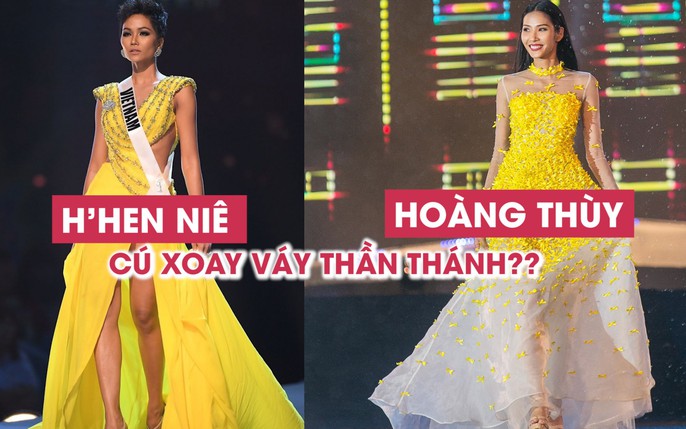 Những màn xoay váy dạ hội của các nàng hậu Việt Nam