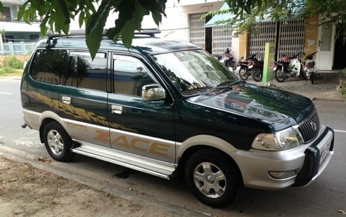 Toyota Zace 20 năm lăn bánh 17000 km tại Việt Nam