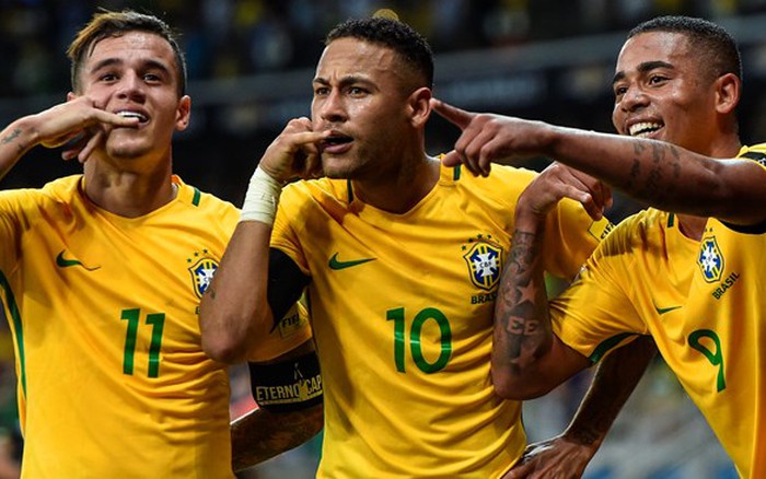 Tuyển Brazil trở lại vị trí số 1 thế giới