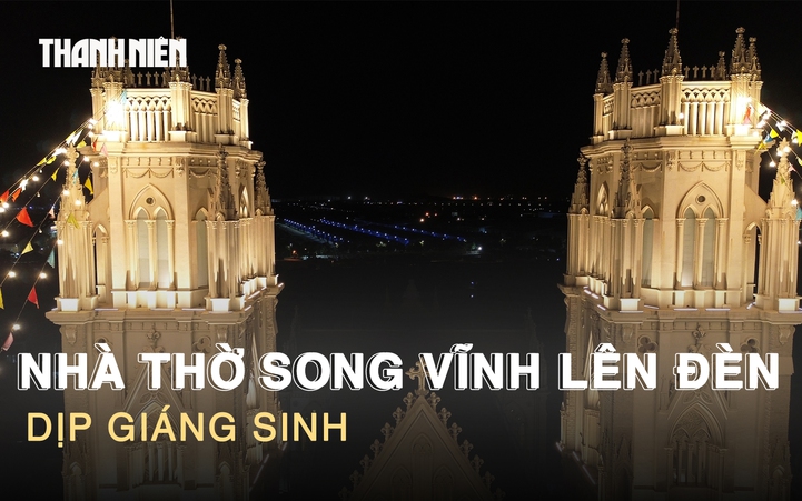 Nhà thờ tuyệt đẹp trên quốc lộ 51 lên đèn dịp Giáng sinh, ai đi ngang cũng ngoái nhìn