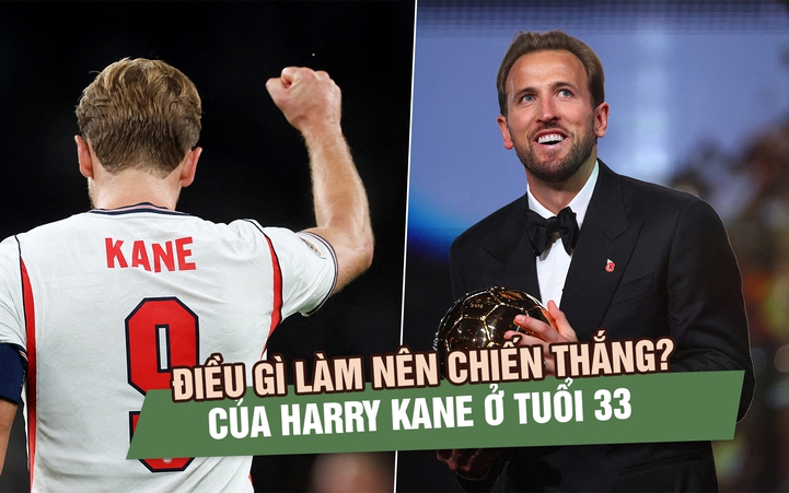 Harry Kane từ tốp 10 đến Quả bóng vàng: Điều gì làm nên chiến thắng?