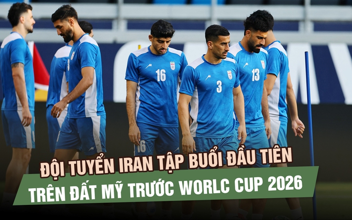 Đội tuyển Iran tập buổi đầu tiên trên đất Mỹ, an ninh siết chặt trước trận ra quân World Cup 2026