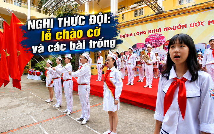 Lễ Chào chuẩn Nghi thức Đội; Các bài trống quy định khác nhau như thế nào?