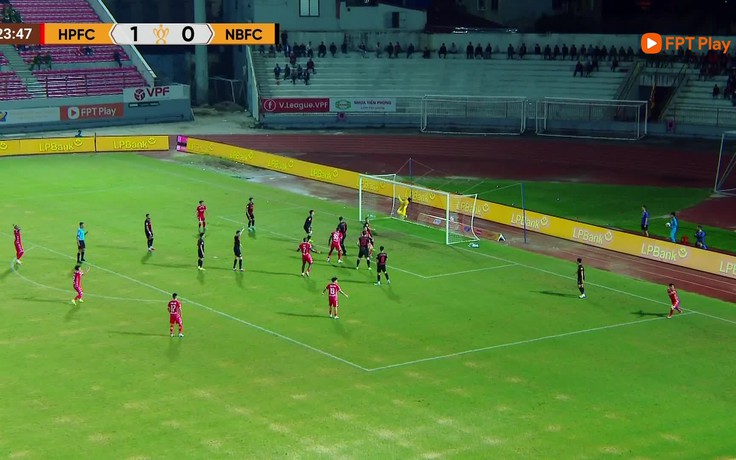 Highlight Hải Phòng 1-2 Ninh Bình: Bàn phản lưới nhà nghiệt ngã