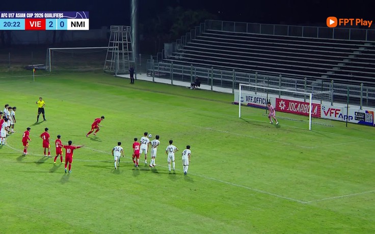 Highlight U.17 Việt Nam 14-0 U.17 Quần đảo Bắc Mariana: Mưa bàn thắng để giành ngôi đầu