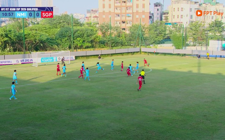 Higlight U.17 Quần đảo Bắc Mariana 1-2 U.17 Singapore: Thoát hiểm phút cuối