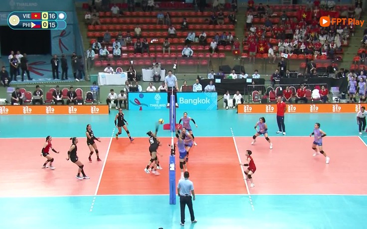 Highlight bóng chuyền nữ Việt Nam - Philippines: Màn trình diễn chói sáng của Thanh Thúy