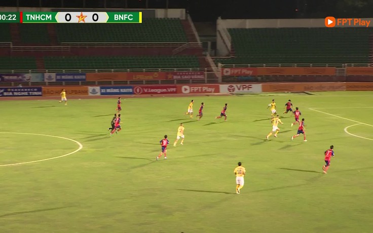 Highlight CLB Thanh Niên TP.HCM 0-0 Bắc Ninh: Trận hòa nhạt nhòa