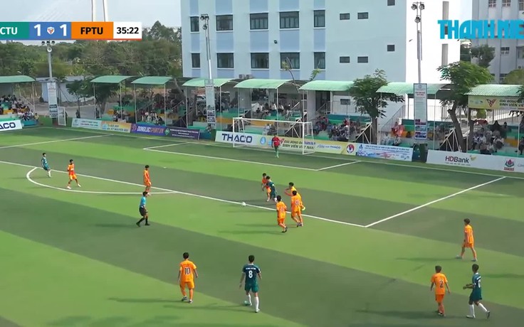 Highlight ĐH Cần Thơ (CTU) 3-2 Trường ĐH FPT Cần Thơ (FPTU): Rượt đuổi nghẹt thở