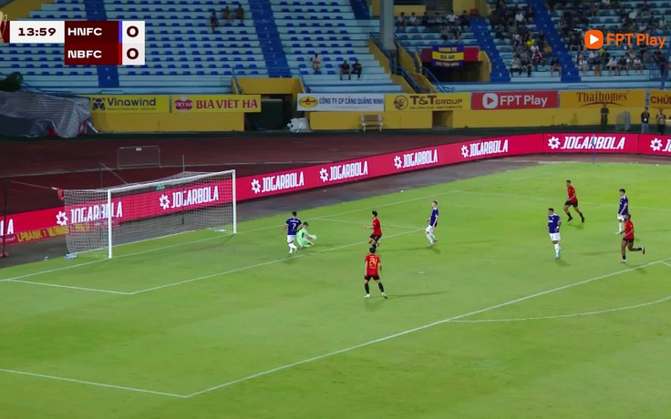 Highlight CLB Hà Nội 2-1 CLB Ninh Bình: Faurand lập siêu phẩm phút 90+2, ngược dòng nghẹt thở