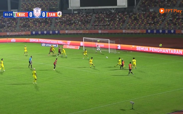 Highlight Kuching City FC 2-2 Tampines Rovers FC: Chào sân ấn tượng