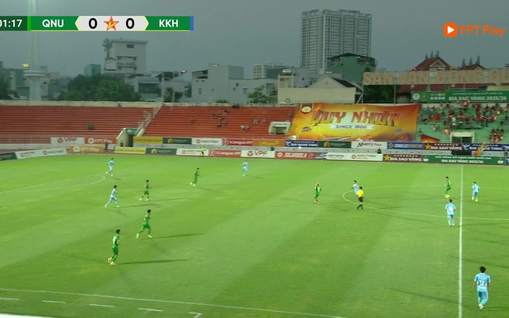 Highlight CLB Quy Nhơn 1-0 Khánh Hòa: Chiến thắng tối thiểu củng cố vị trí
