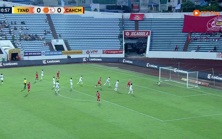 Highlight Nam Định 2-0 CLB Công an TP.HCM: Tốp 5 đổi chủ