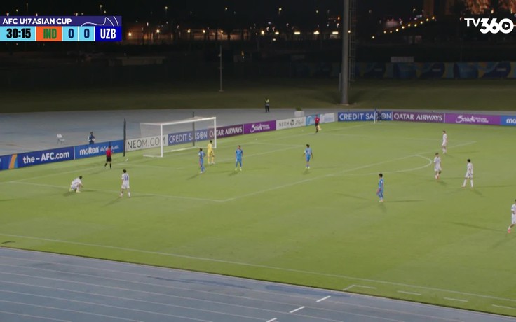 Highlight U.17 Ấn Độ 0-3 U.17 Uzbekistan: Trận đấu một chiều
